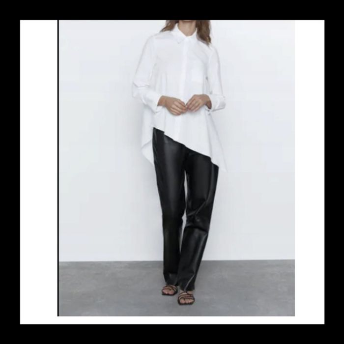 Zara koszula asymetryczna L