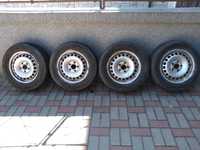 Kola Audi 15 cali 195x65x15 5x112, Otwor centr 57,1. Opony zimowe.