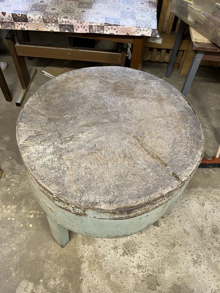 Stół  rzeźnicki Loft Drewno ława industrial retro boho PRL