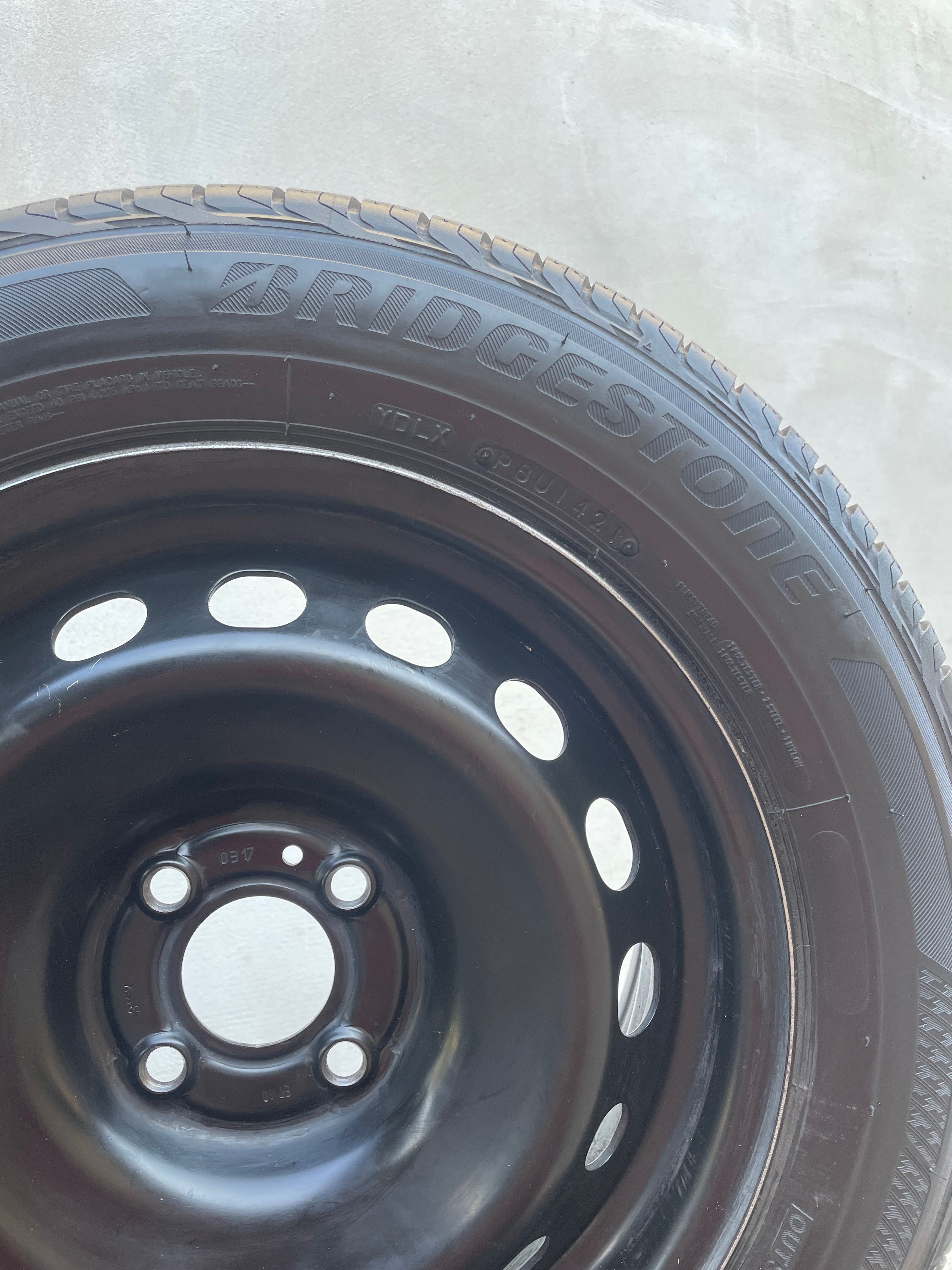 Літня резина з дисками 185 65 15 Bridgestone