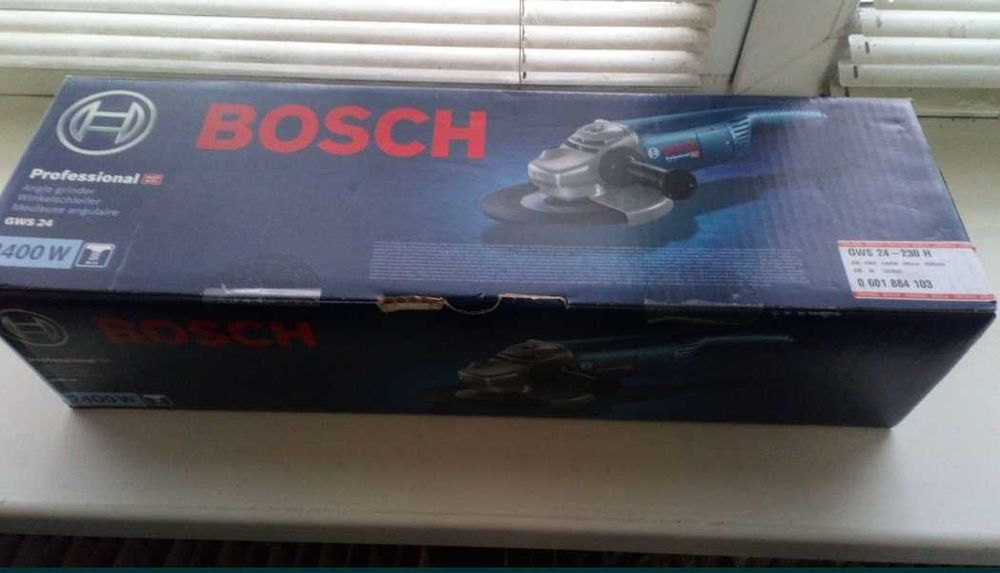 Шлифмашина BOSCH GWS 24-230H ! 230 круг - 2400