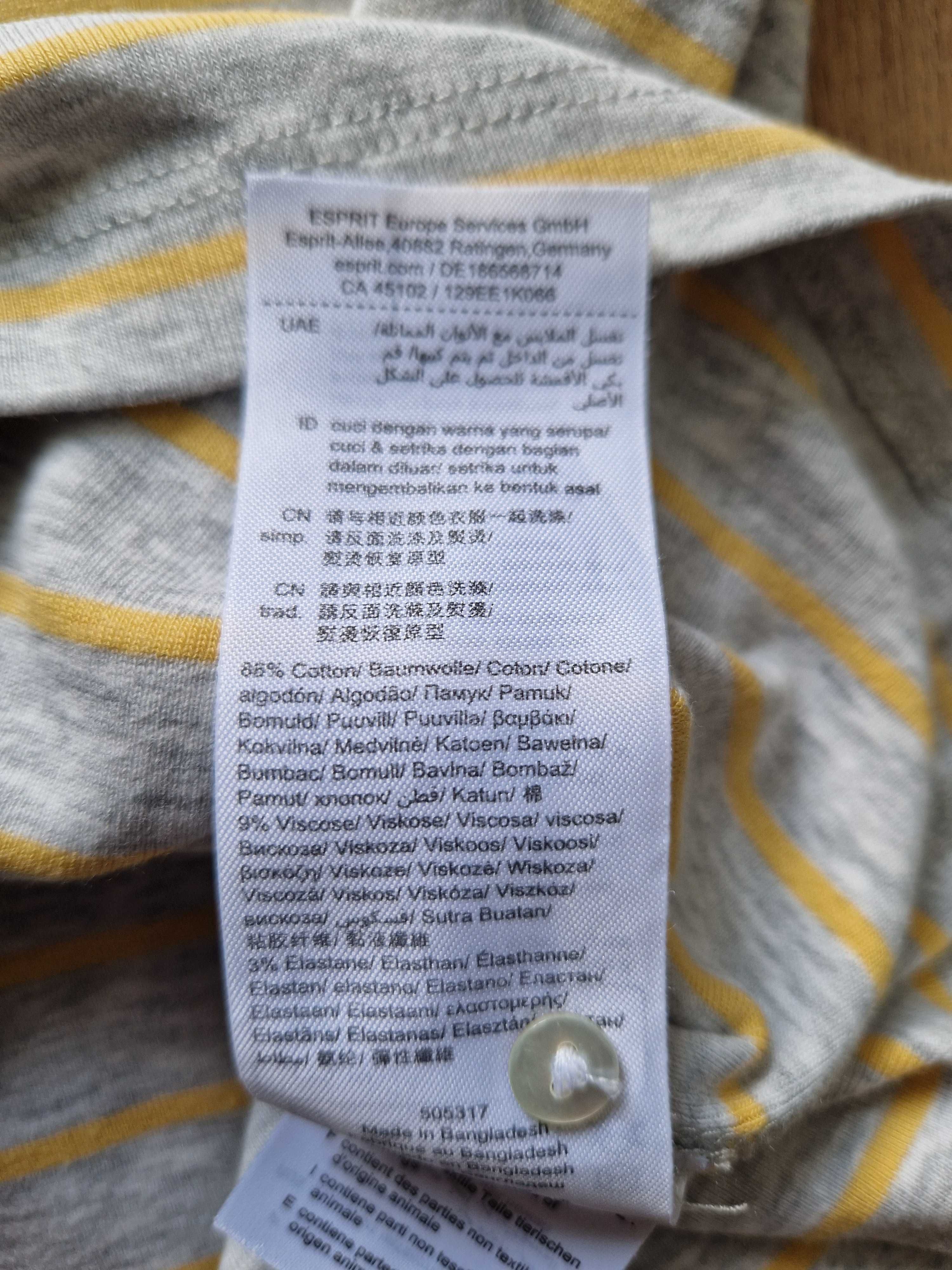 Bluzka Esprit w paski – nowa, bez metki – rozmiar L