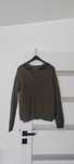 Sweter khaki damski