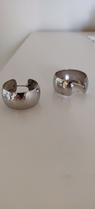 Vendo argolas de prata