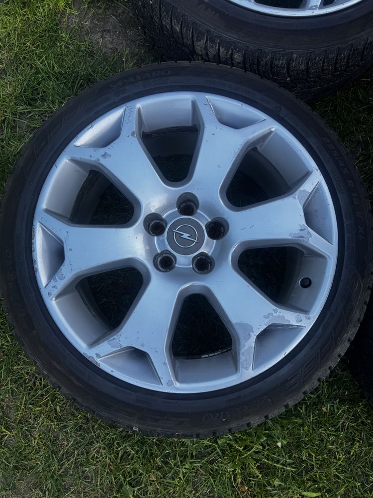 Felgi Snowflake 18” 5x110 + opony zimowe paxaro