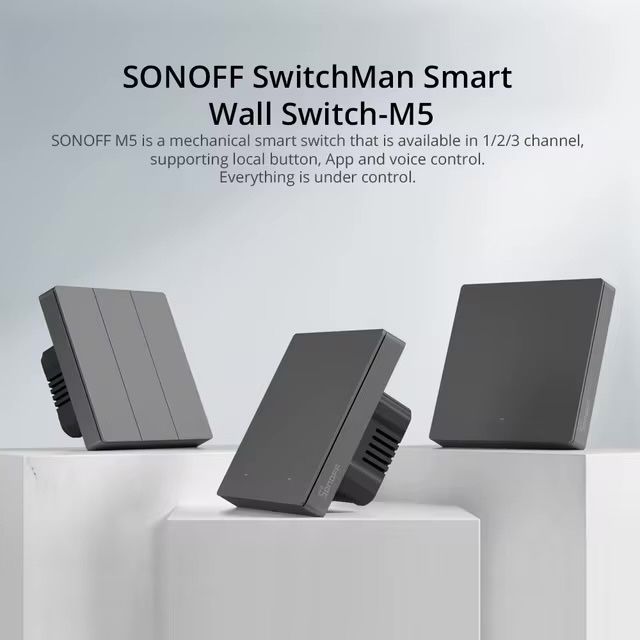 Sonoff M5 modułowy przełącznik Wifi