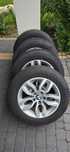 Opony zimowe 225/60/17 + felgi BMW X3 (F25)