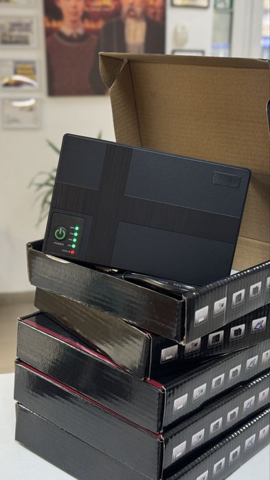 ДЖБ УПС для wifi роутера 12в, 9в, 5в 10400mAh