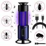 Lampa Na Komary Muchy Ćmy Owady Owadobójcza Ścienna Nocna Do Domu Led
