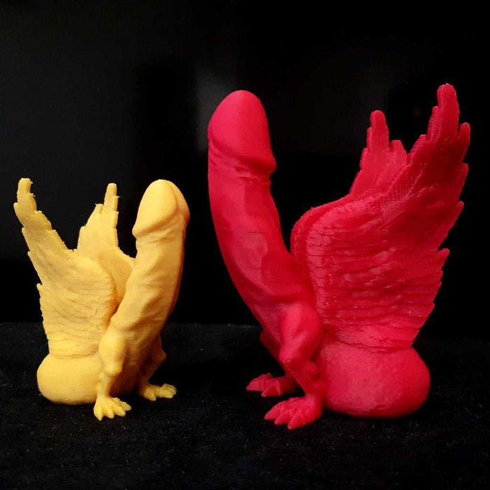 Figura Alada Peculiar 3D | Presente Divertido Adulto