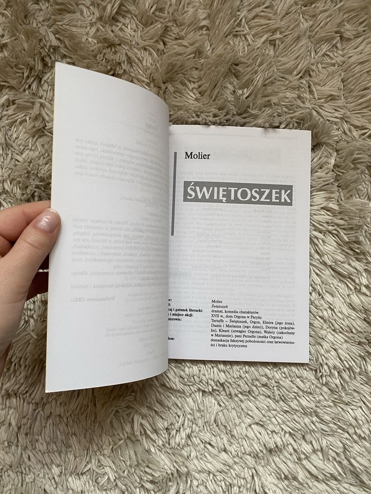 “Świętoszek” Molier