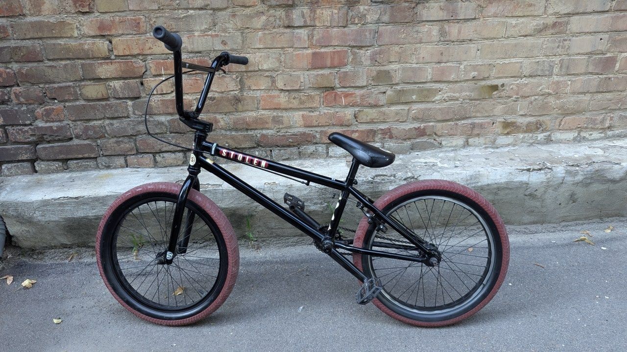 Велосипед BMX 20" Stolen CASINO 20.25" 2021 BLACK & BLOOD RED