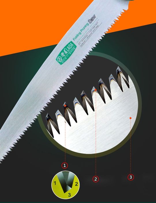 Пила садовая ножовка садовая Laoa. Садова пилка, ножовка садова Лаоа.