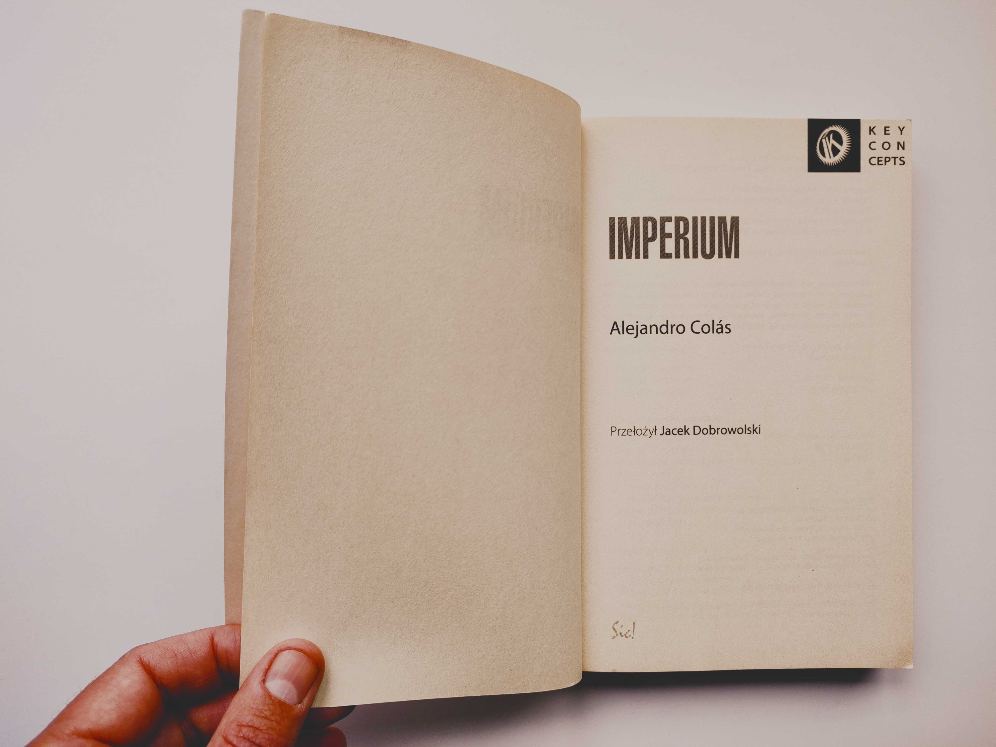 Imperium  Alejandro Colas stan bardzo dobry