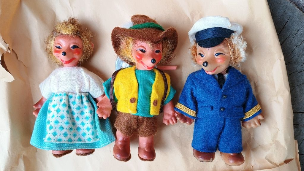 Коллекционные куклы ёжики