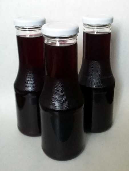 3 x Sok z Malin, Malinowy - 330 ml - Domowe Przetwory