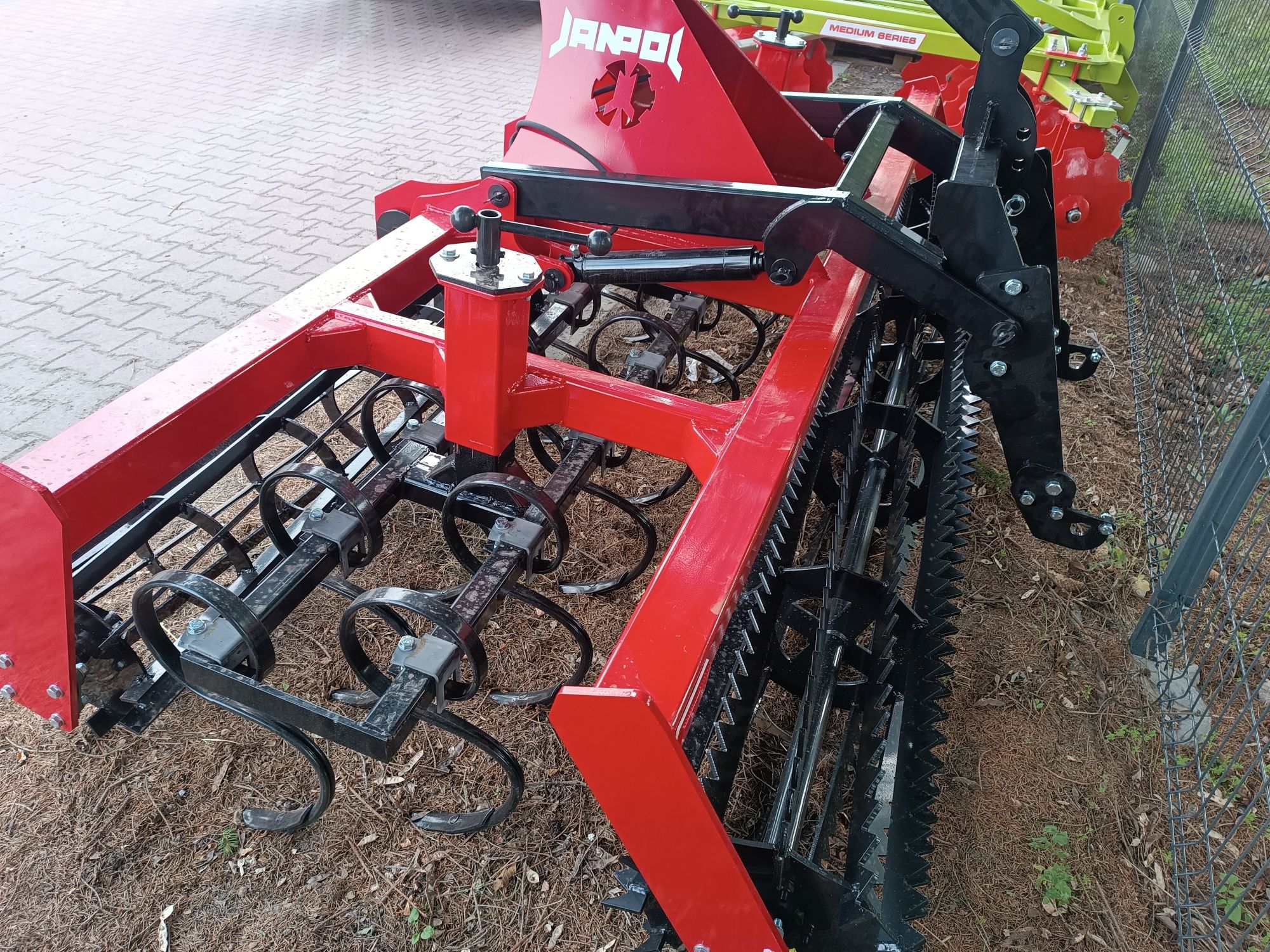 Agregat uprawowo siewny Janpol 2.5 2.7 3 m hydropak Nowy Unia Agromasz