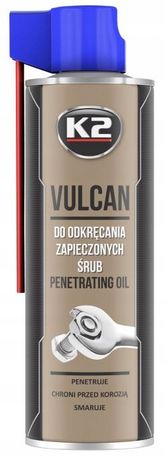 K2 Vulcan Odrdzewiacz W Sprayu Penetrator Do Zapieczonych Śrub 500 Ml