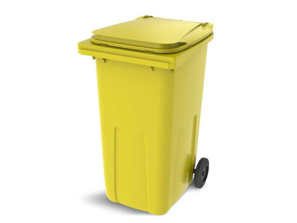 Plastikowe Pojemniki na Odpady Segregowane Duży Kosz na Śmieci 240l