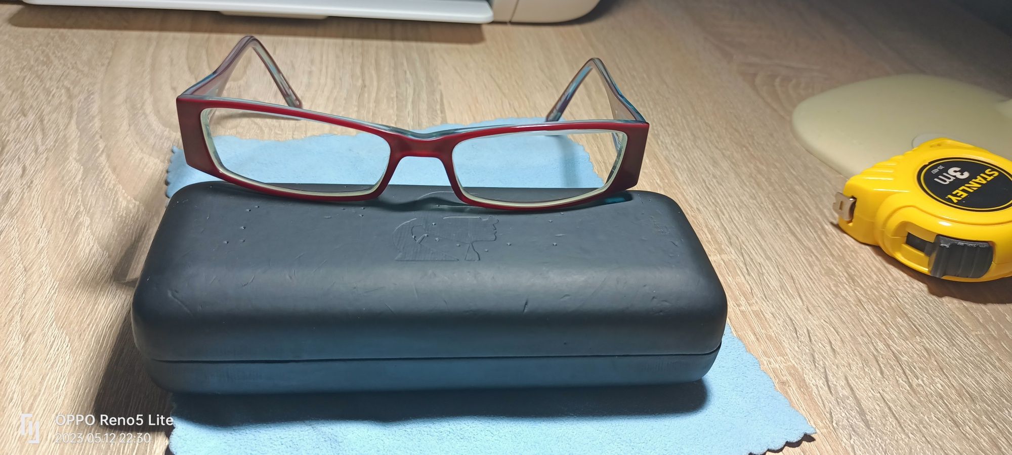 Osirid- idealne okulary Damskie+etui- Karl Lagerfeld