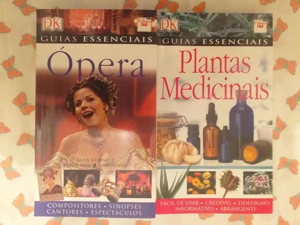 GUIAS ESSENCIAIS"ÓPERA,Filosofia,Cinema,Astrologia,Plantas Medicinais,