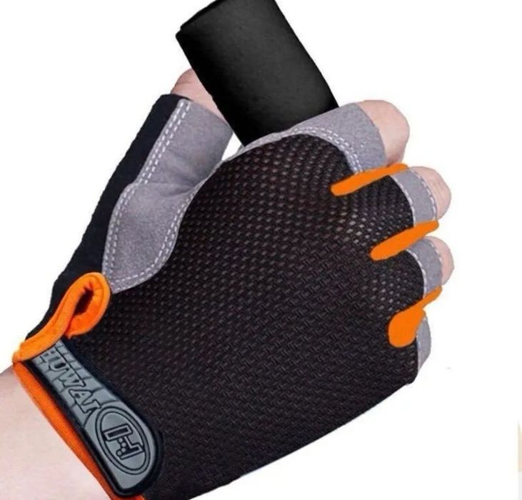 Rękawiczki rowerowe na pół palca M