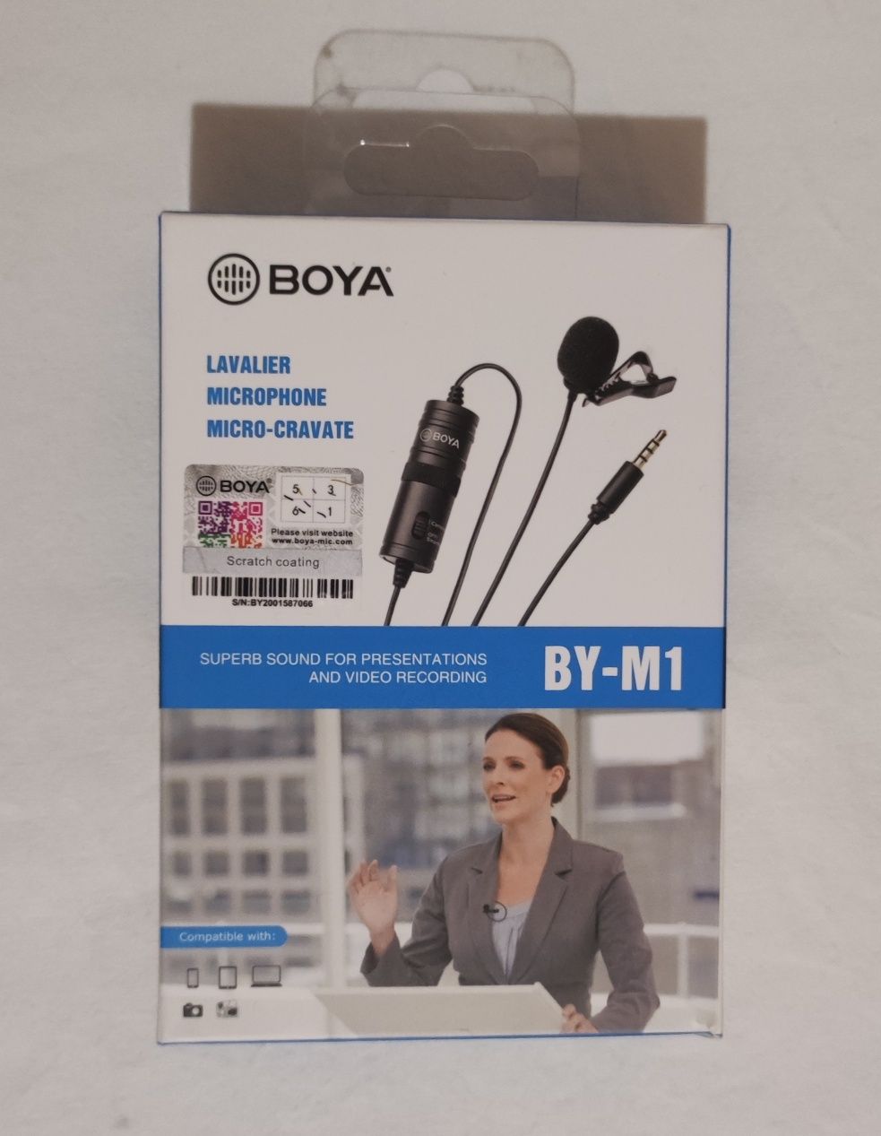 Мікрофон петличний Boya BY-M1