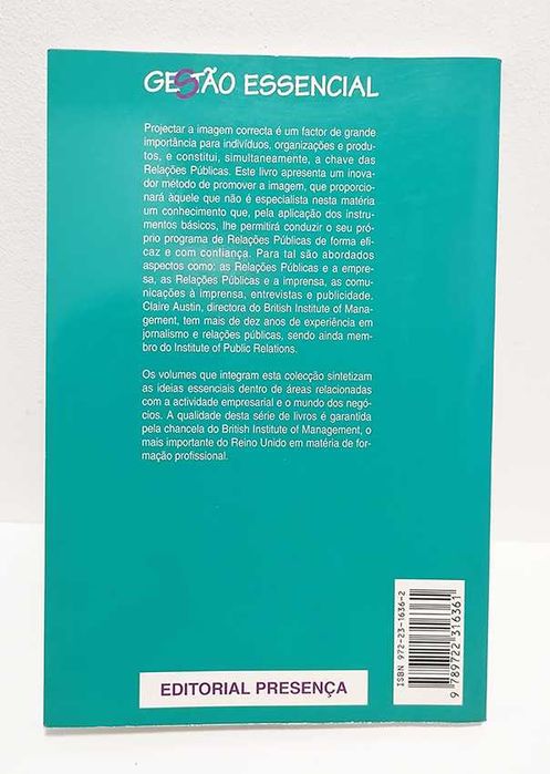 As Relações Públicas com Sucesso, de Claire Austin