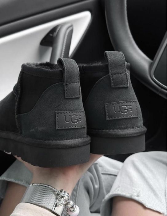Ugg ultra mini blak r.39 (25 sm) zamsz