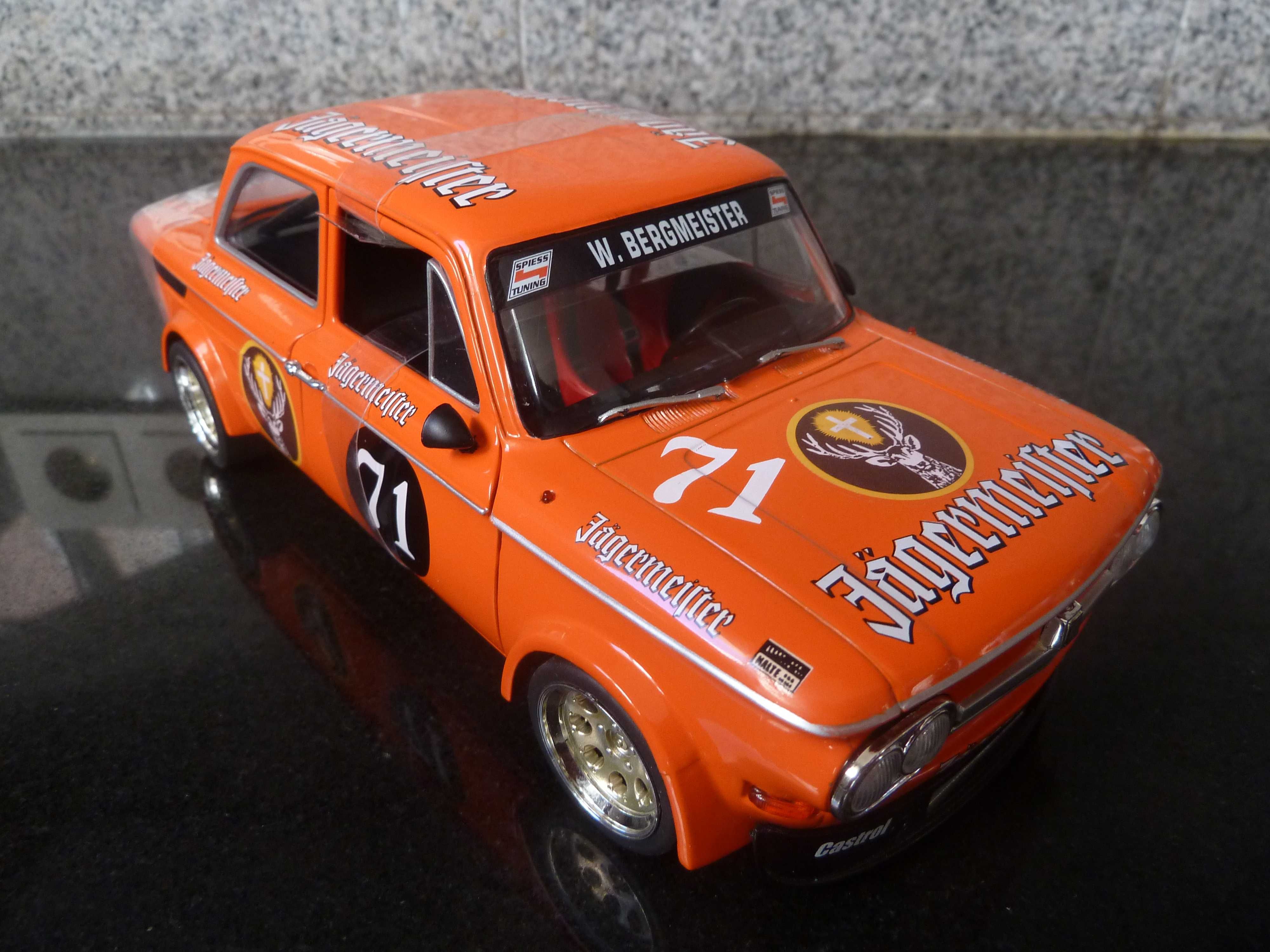 1:18 Revell, NSU TT Cup, Jagermeister, AutoArt Minichamps