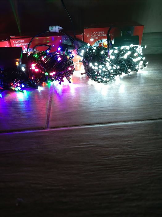 Światełka na choinkę Lampki Choinkowe 100Led 8 m