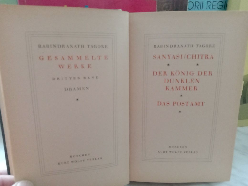 Die Dramen , Tagore.