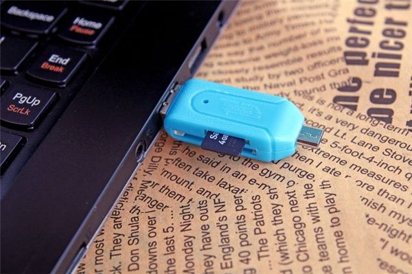 leitor de cartões de memoria por usb