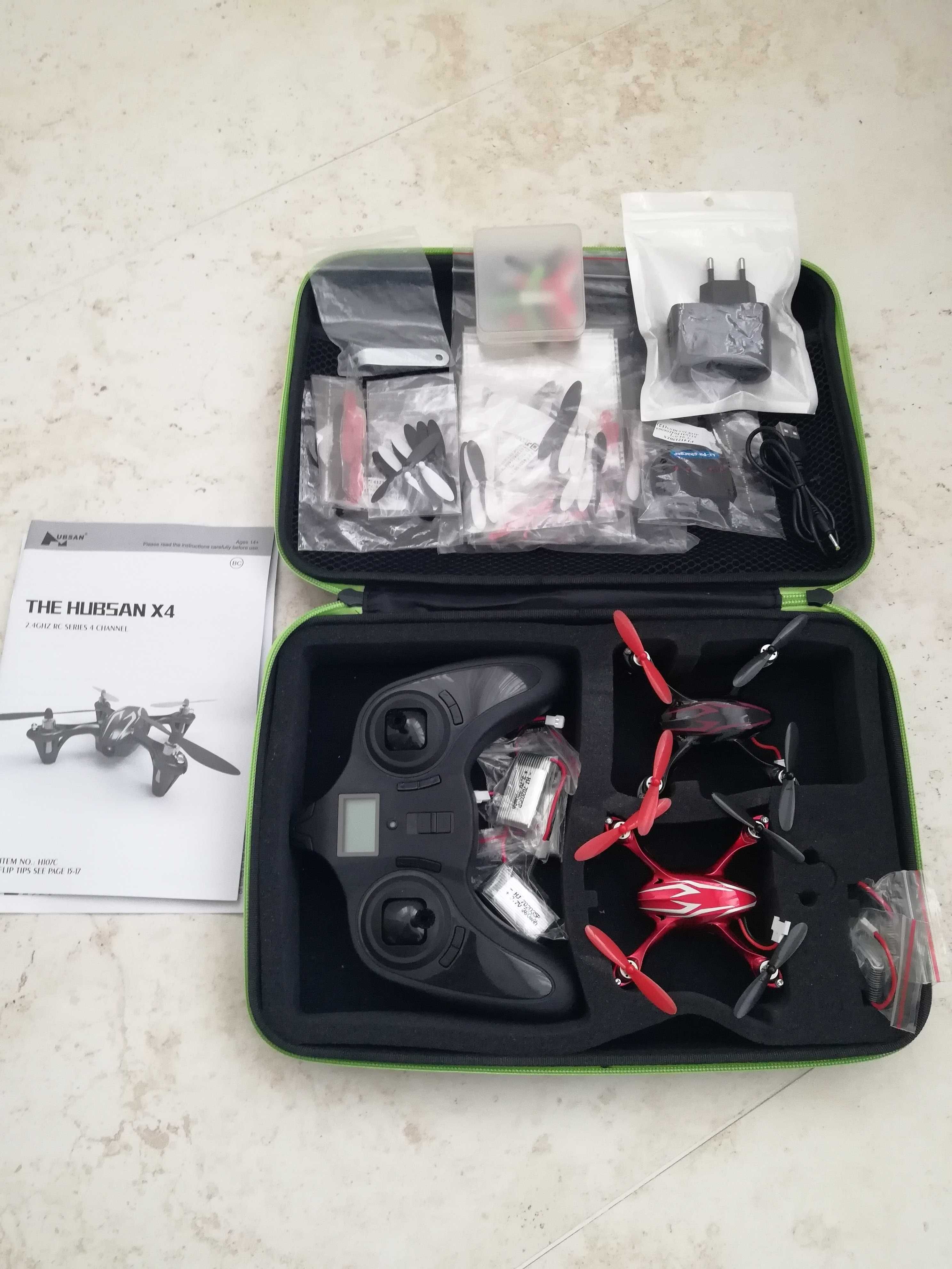 Дрон квадрокоптер Hubsan x4 h107с