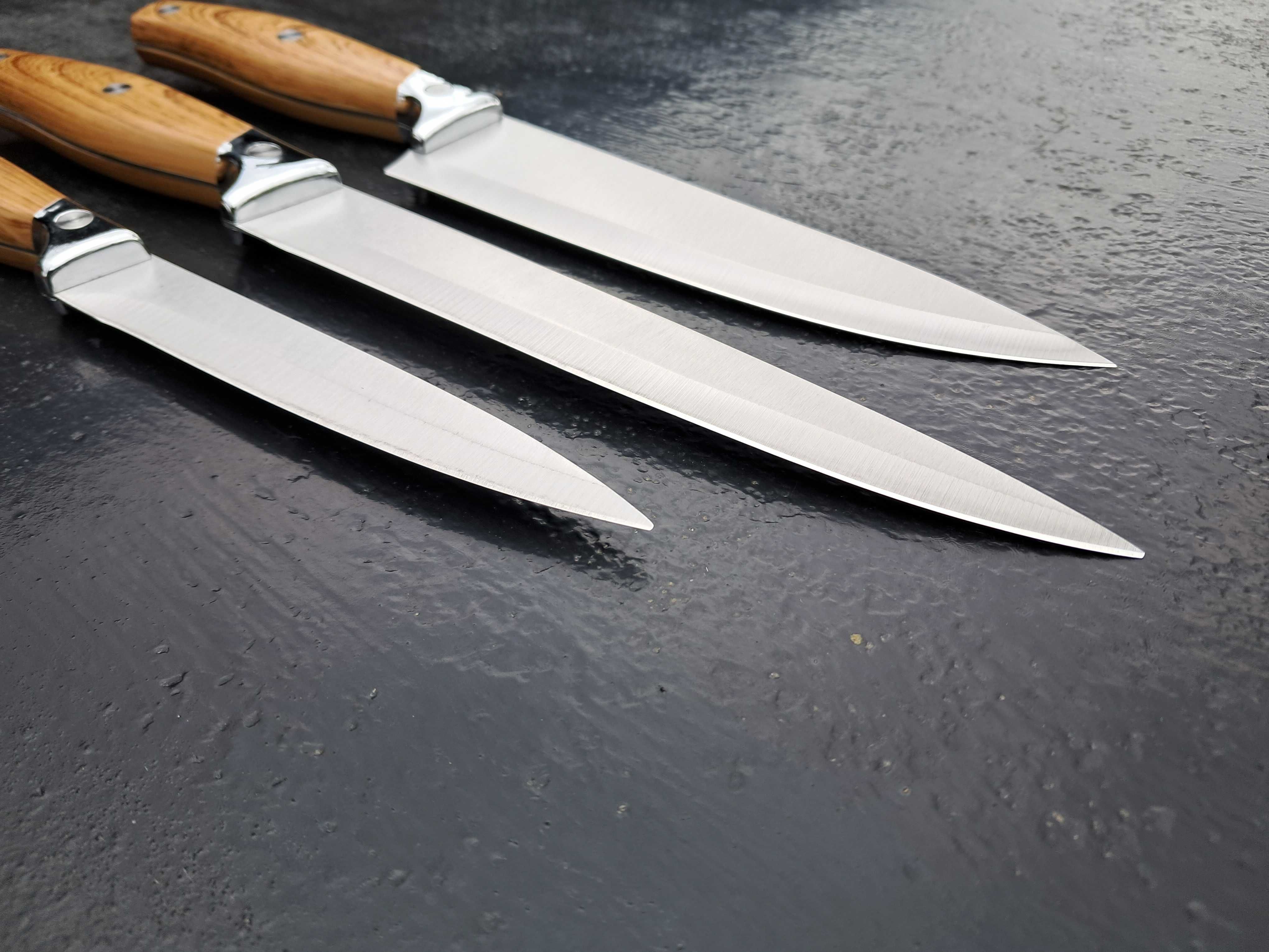 Набір ножів кухонні ножі гострі ножі