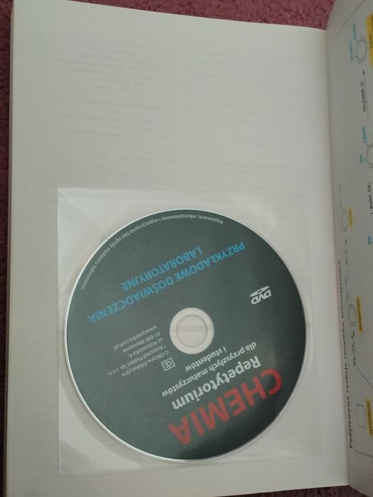Chemia, repetytorium dla maturzystów i studentów, Pazdro, płyta NOWA