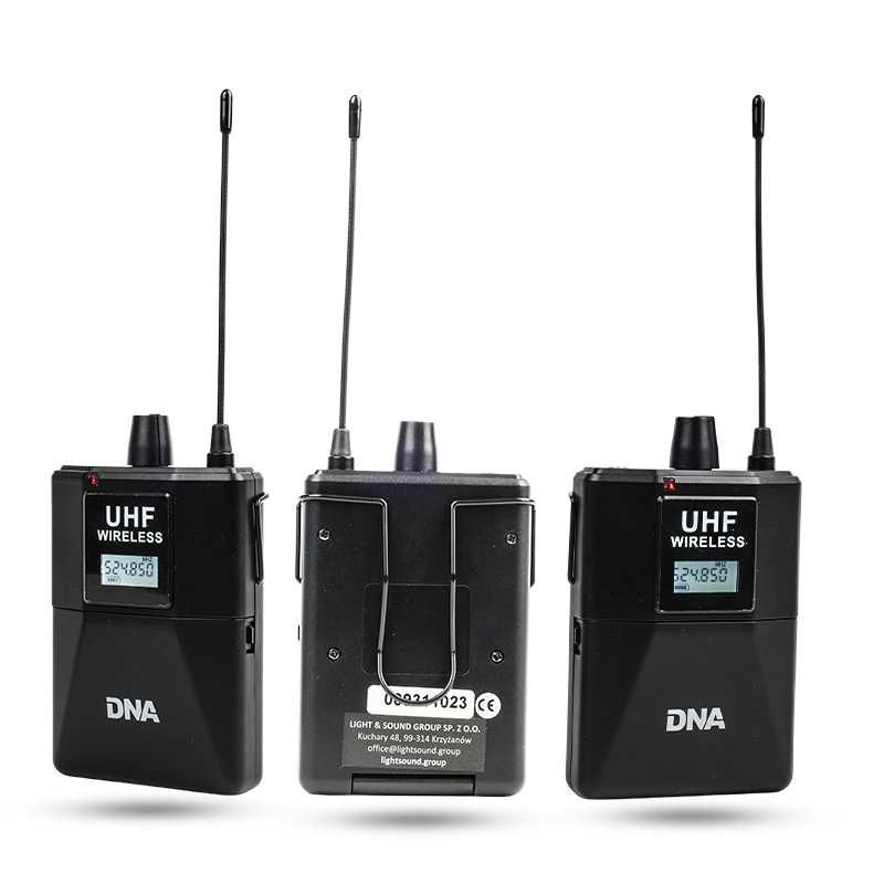 DNA IN-EAR GO system bezprzewodowy nagłośnienia odsłuch douszny