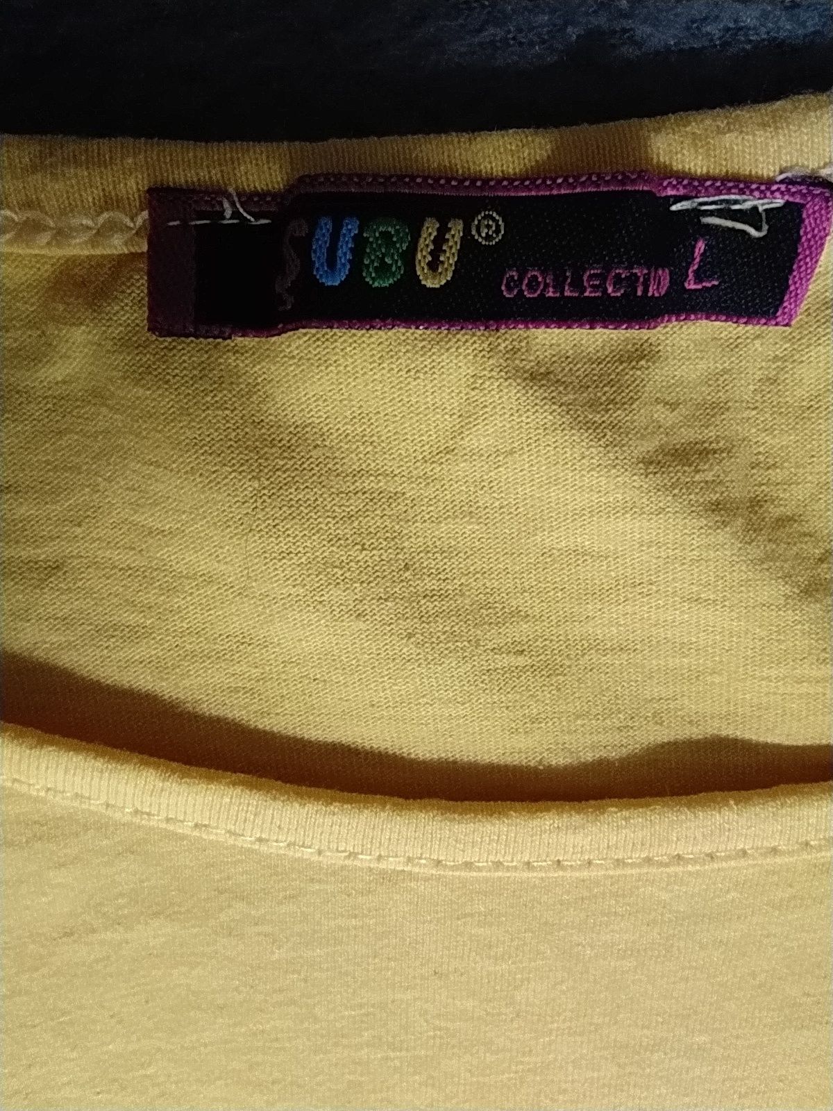 Żółty, raz założony, t-shirt, rozmiar L