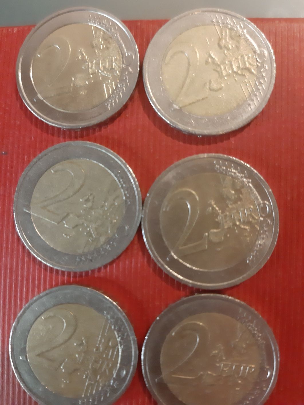 6moedas raras 2euros Áustria