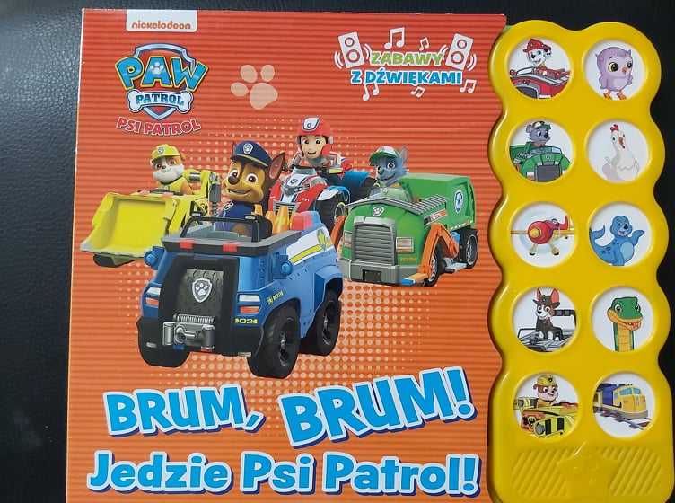 Psi Patrol. Zabawy z dźwiękami. Brum, Brum! Jedzie Psi Patrol!