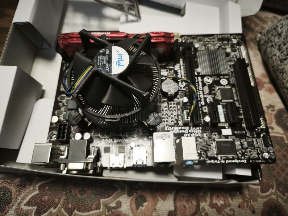 Комплект материнської плати + Core i5 4690k + 16gb ddr3