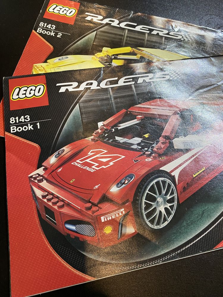 LEGO 8143 Racers Ferrari F430 challenge instrukcja
