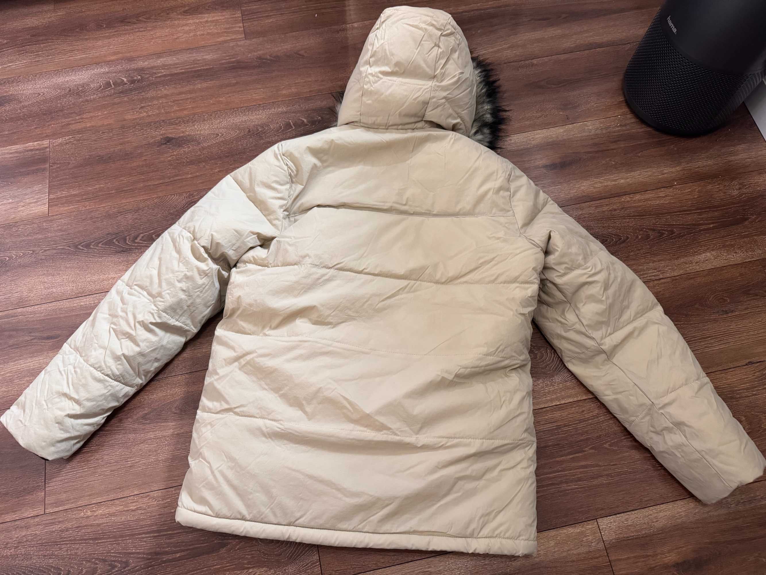 Kurtka zimowa L Parka Abercrombie & Fitch Ultra Sherpa Puffer NOWA