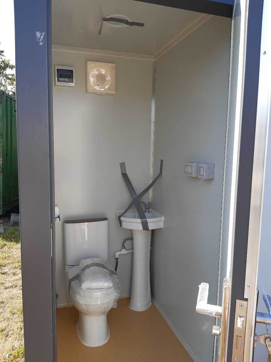 Kontener sanitarny - łazienka / wc+prysznic podwójny /Poznań