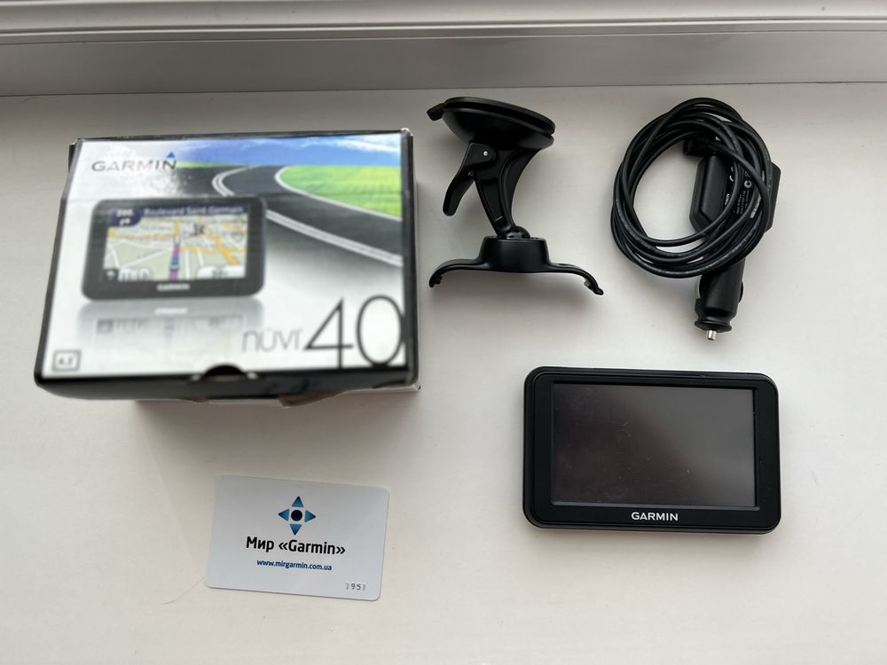 Продам навигатор Garmin nuvi 40