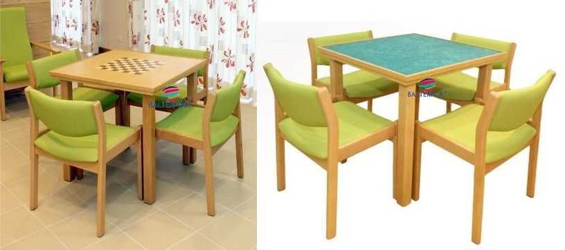 Cadeiras Senior Lares Cadeirão Lar Geriatrica Cama Armários Mad. Faia