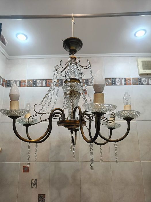 Люстра хрустальная Чехия в Одессе недорого