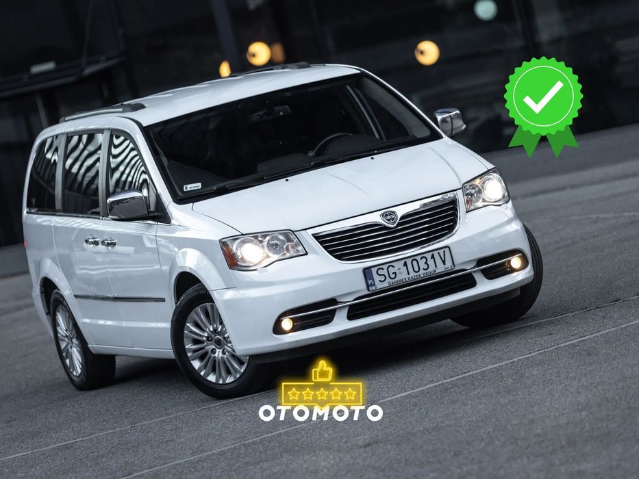 Lancia Voyager 3.6 V6 benzyna 283KM! Platinum, PL salon, bezwypadkowy, garażowany, FV