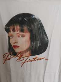 T-shirt branca Pulp Fiction