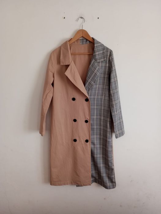 Casaco Gabardina Shein Tamanho M